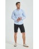 2502-2 Chemise en oxford - Bleu