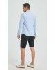 2502-2 Chemise en oxford - Bleu