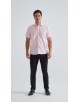 YE-2303 Chemisette rose en confort fit