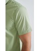 YE-2387 Chemisette vert sauge confort fit
