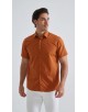 YE-2388 Chemisette terracotta confort fit