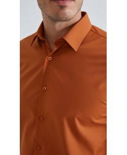 YE-2388 Chemisette terracotta confort fit