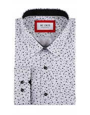 GT-7033-12 Chemise à motifs du 2XL au 5XL- Blanc
