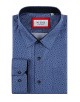 GT-7033-03 Chemise à motifs du 2XL au 5XL- Bleu