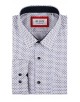 GT-7033-08 Chemise à motifs du 2XL au 5XL- Blanc