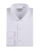 SLIM5050-1 Chemise nid d'abeille- Blanc