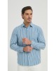 1506249-06 Chemise à rayures coupe confort - Ciel