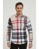 SLIM5052-01 Chemise carreaux tartan slim fit