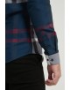 SLIM5052-02 Chemise carreaux tartan slim fit
