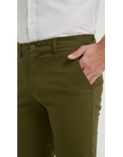 YE-807-35 Chino stretch vert kaki (T38 à T52)
