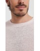 23501-05 T-shirt rose poudré en lin