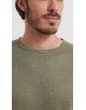 23501-09 T-shirt kaki en lin