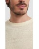 23501-10 T-shirt jaune en lin