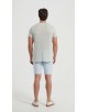 23501-11 T-shirt vert doux en lin