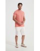 23501-13 T-shirt corail en lin