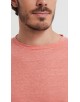 23501-13 T-shirt corail en lin