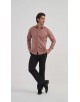 BAM-3390-7 Chemise en bambou - Terracotta
