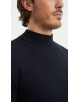 YE-6735-217 Pull Cashmere Touch col cheminée - Kaki