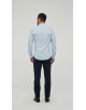 SLIM1009-78 Chemise bleu ciel slim fit