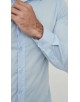 SLIM1009-78 Chemise bleu ciel slim fit
