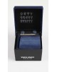 CC-037 Coffret cravate marine à motifs