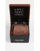 CC-039 Coffret cravate marron à motifs