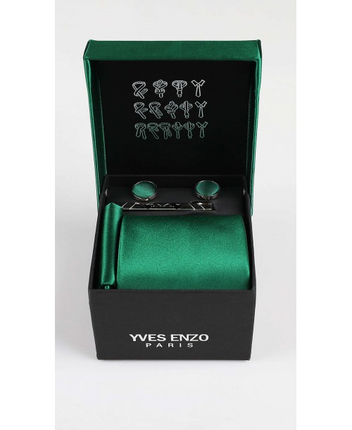 CC-058 Coffret cravate vert foncé