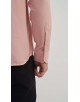  R002-31 Camisa corte recto en algodón piqué - Nudo
