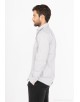 SAT200-96 Chemise grise en confort fit