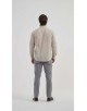 YE-284 Chemise unie coupe confort - Beige