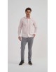 YE-285 Chemise unie coupe confort - Rose