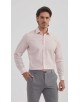 YE-285 Chemise unie coupe confort - Rose
