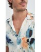 ENZO-114-06 Chemisette sensation soie en Digital prints