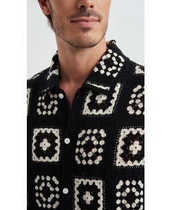 LB-2025-04 Chemisette brodée en coton