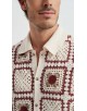 LB-2025-10 Chemisette brodée en coton