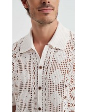 LB-2025-11 Chemisette brodée en coton