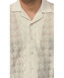 LB-2025-16 Chemisette brodée en coton
