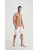LIN-30-216 Chemise camel en lin