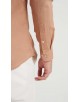 LIN-30-216 Chemise camel en lin