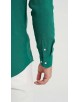 LIN-30-218 Chemise verte en lin