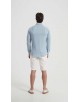 LIN-30-220 Chemise gris elephant en lin