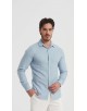 LIN-30-220 Chemise gris elephant en lin