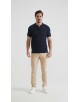 PC-8012-2 Polo 100% coton en maille - Marine