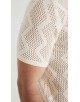 PC-8013-1 Polo 100% coton en maille - Écru