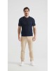 PC-8013-2 Polo 100% coton en maille - Marine