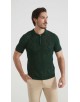 PC-8013-3 Polo 100% coton en maille - Vert kaki