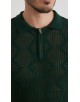 PC-8013-3 Polo 100% coton en maille - Vert kaki