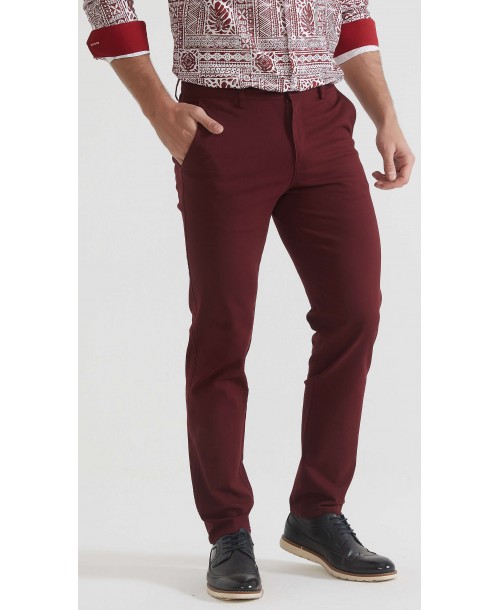 YE-807-24 Chino stretch prune (T38 à T52)