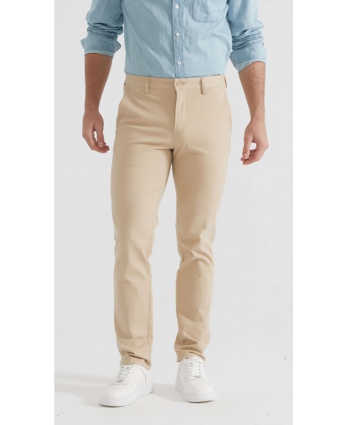 YE-807-25 Chino stretch beige (T38 à T52)