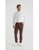 YE-807-26 Chino stretch marron (T38 à T52)